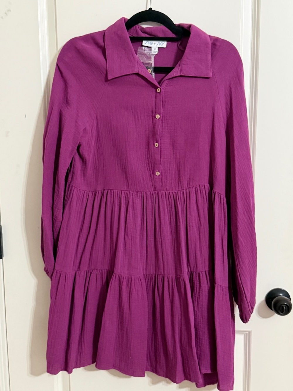 She + Sky Pink Boutique Dress New With Tags Medium